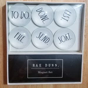 Rae Dunn Glass Dome Magnet set